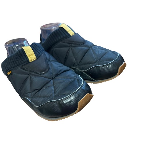 Teva Womens ReEmber Black Quilted Slip On Camp Moccasin Shoes Size 12 - Picture 2 of 8